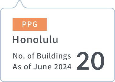 PPG | Honolulu | No. of Buildings As of June 2024 | 20